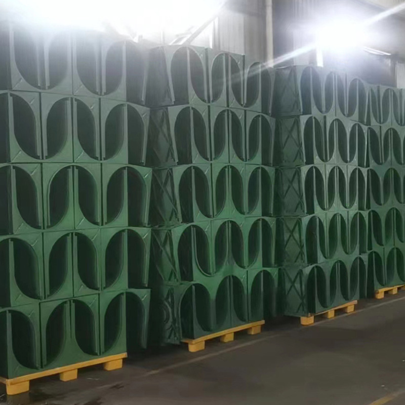 U-Shaped PE Farmland Trough Linear Plastic Drainage Ditch