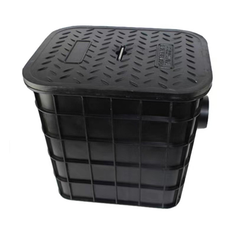 HDPE Underground Three-Compartment Plastic Sewage Grease Trap